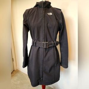 North Face S Fleece Lined Trench Jacket